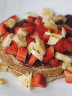 Una foto de Tortitas de avena (pancakes) 🥞