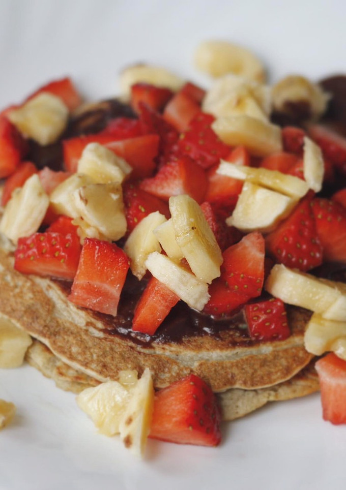 Una foto de Tortitas de avena (pancakes) 🥞