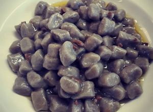 Foto di Gnocchi di patate viola
