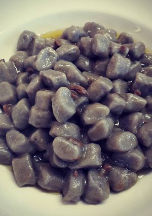 Foto di Gnocchi di patate viola