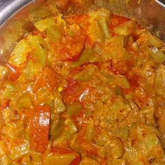 A picture of Malai wali ghiya ki sabji.
