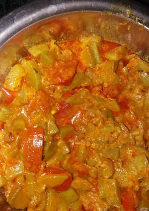 A picture of Malai wali ghiya ki sabji.