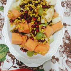 Fruit chaat A picture of Fruit chaat.