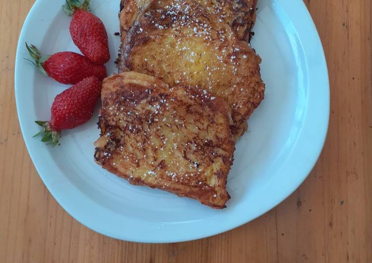 Comment Servir Pain perdu