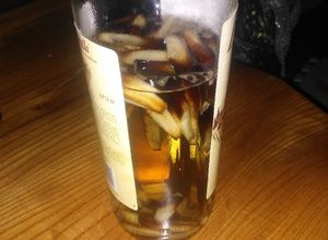 Una foto de Licor de chupones