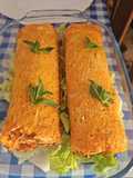 Rollo de zanahoria relleno