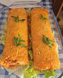 Rollo de zanahoria relleno