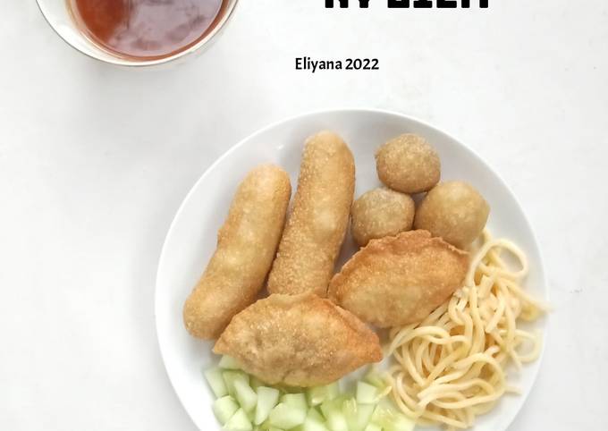 Langkah Mudah untuk Menyiapkan Pempek dos Ny Liem (tanpa ikan) Anti Gagal