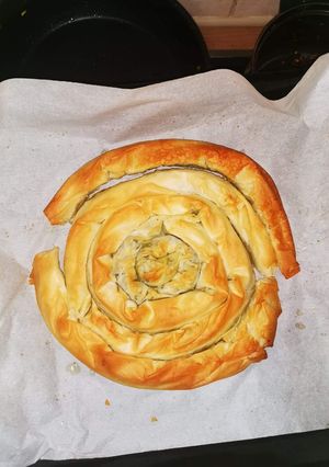 Φωτογραφία της συνταγής Στριφτή σπανακόπιτα 😀
