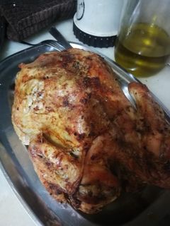 Φωτογραφία της συνταγής Κοτόπουλο με πατάτες ψημένο με μπύρα 🍻