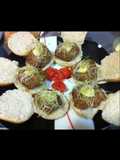 Crestas (hamburguesas picantes)