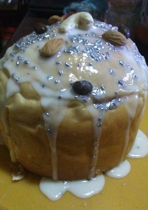 Una foto de Pan dulce con aceite