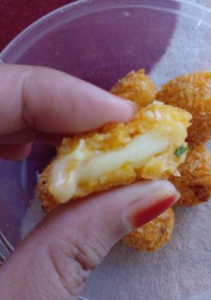 Foto resep Bola bola ubi moza