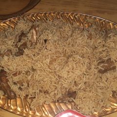 A picture of Leftover Tikka pulao.