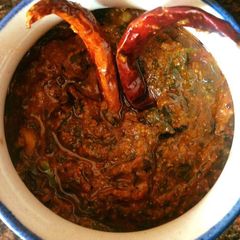 A picture of Gongura Pickle.