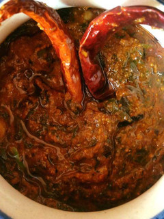 A picture of Gongura Pickle.