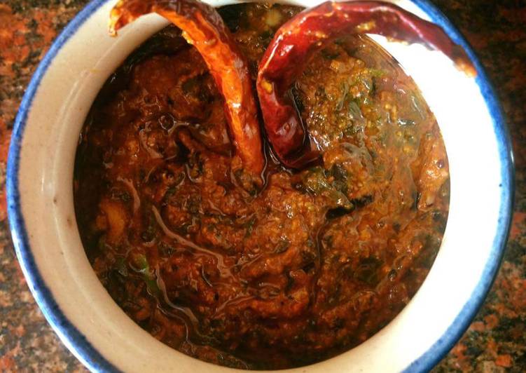 Simple Way to Prepare Quick Gongura Pickle