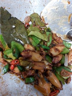 Foto resep Cumi Asin Cabai Hijau