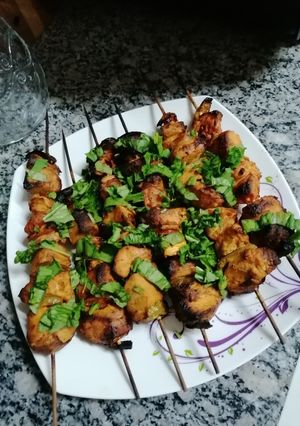 صورة لوصفة شيش طاووق 😋