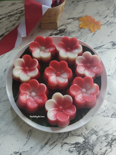 Foto resep 408. 🌼Kue Lapis Beras Merah Putih