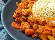 A picture of fajitas recipe vegetarian