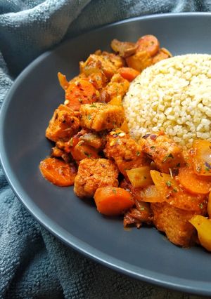 A picture of Sweet & Savoury Fajita Quorn.