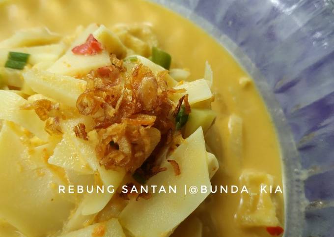 Anti Ribet, Memasak Rebung Santan Menu Enak