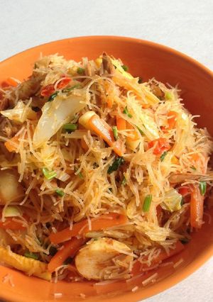 Foto resep Bihun Goreng Tuna Pedas