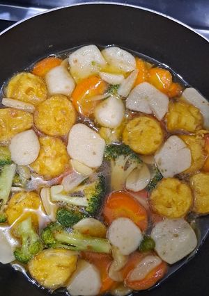 Foto resep Capcay tofu