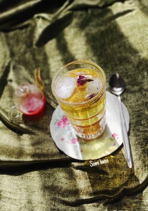 عکسی از دستور شربت بهارنارنج و عرق نعنا