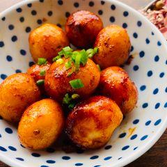 A picture of Sweet Soy Sauce New Potato.