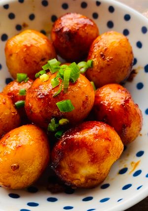A picture of Sweet Soy Sauce New Potato.