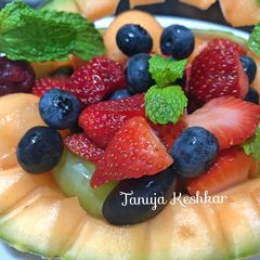 Lime mojito Fruit Salad A picture of Lime mojito Fruit Salad.