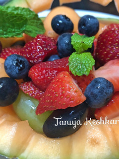 A picture of Lime mojito Fruit Salad.
