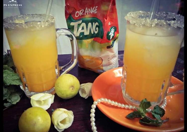 Recipe of Award-winning Orange Lemonade #CookpadApp #RamadanKiTayari