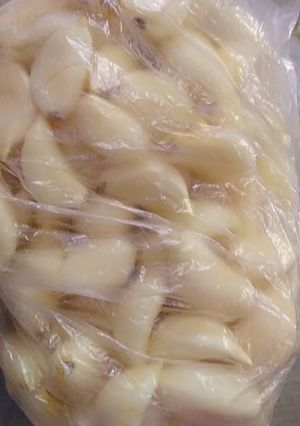 صورة لوصفة الطريقه الاولى لتفريز الثوم