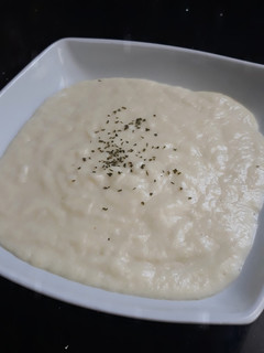 Una foto de Crema de bacalao