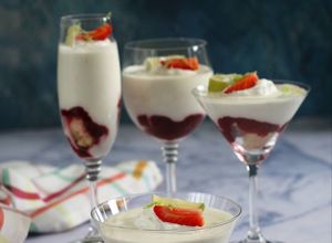 صورة لوصفة موس اللايم Key lime mousse