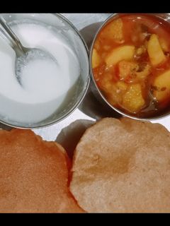 मसाला पूरी (masala poori recipe in Hindi) रेसिपी मुख्य फोटो