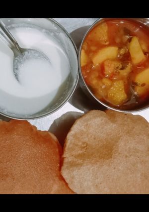 मसाला पूरी (masala poori recipe in Hindi) रेसिपी मुख्य फोटो