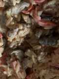 Arroz con shiitake y nueces sin sal