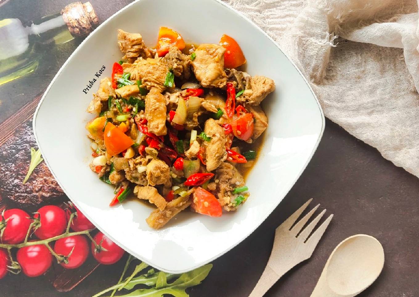 Oseng Ayam Nyemek