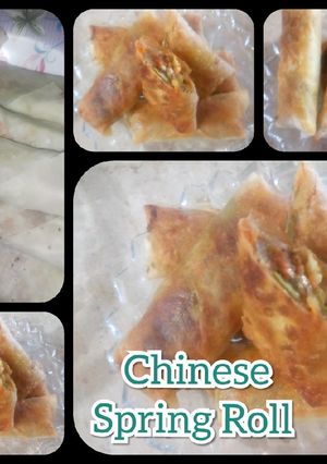 A picture of Chinese Spring Roll Recipe.