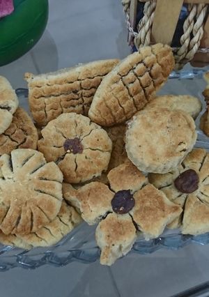 صورة لوصفة معمول تمر وجوز