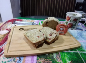 Una foto de PAN de MOLDE de Harina Común y algo de Integral
