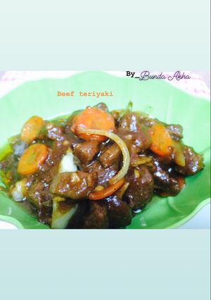 Foto resep Beef teriyaki ala hokben😉
