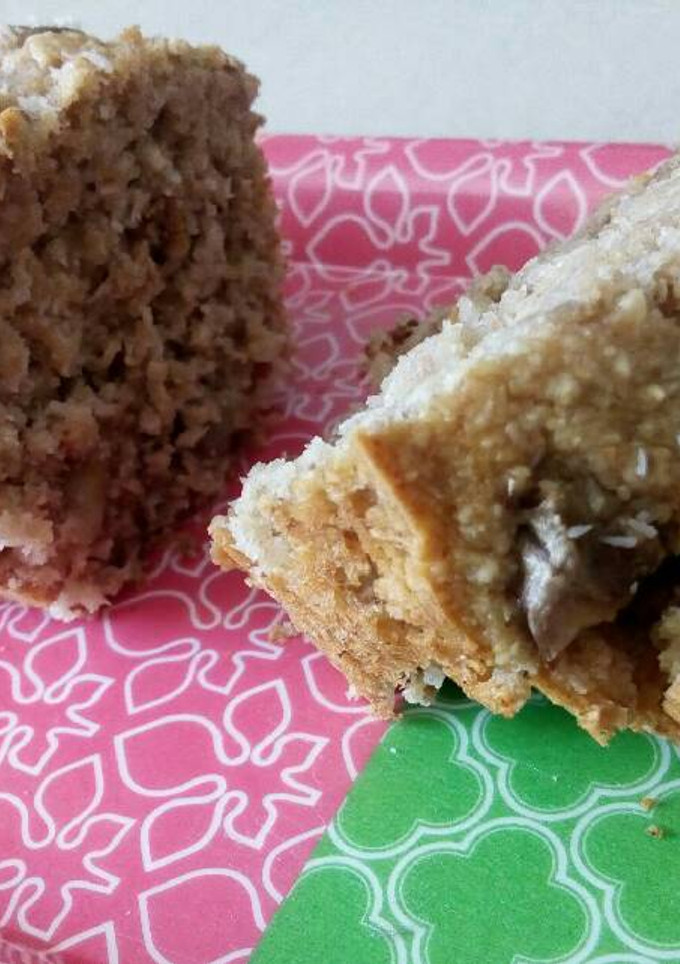 Una foto de Budín de avena con banana súper fácil👌