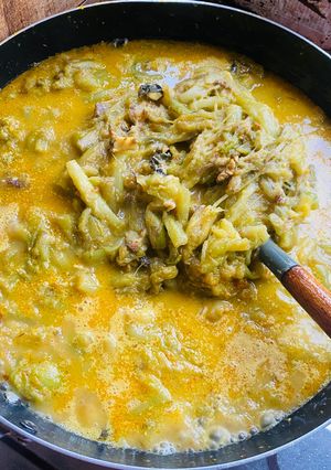 Foto resep Sayur batang talas(lompong) hijau