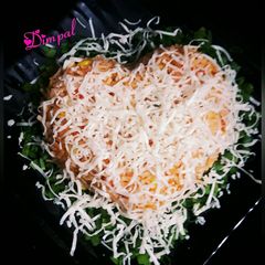 A picture of Maxican corn rice.