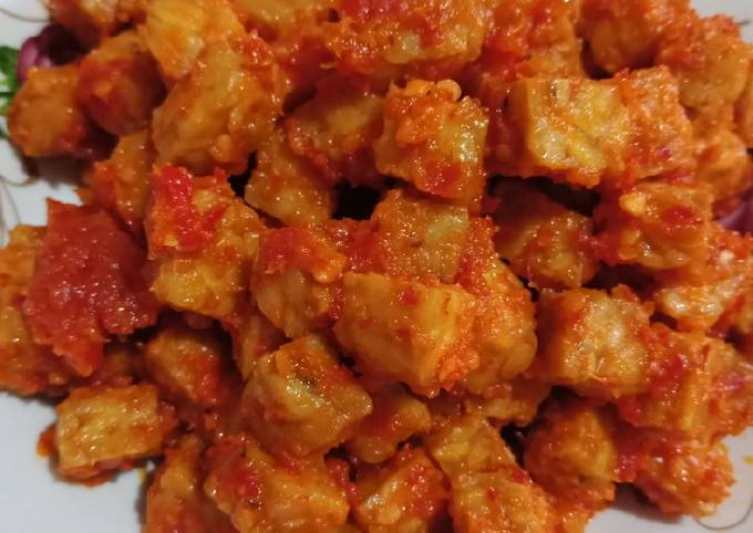 Resep Tempe Balado Sederhana Oleh Revi Saranghae Yeppa Cookpad